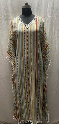 Womens Kaftan Dress