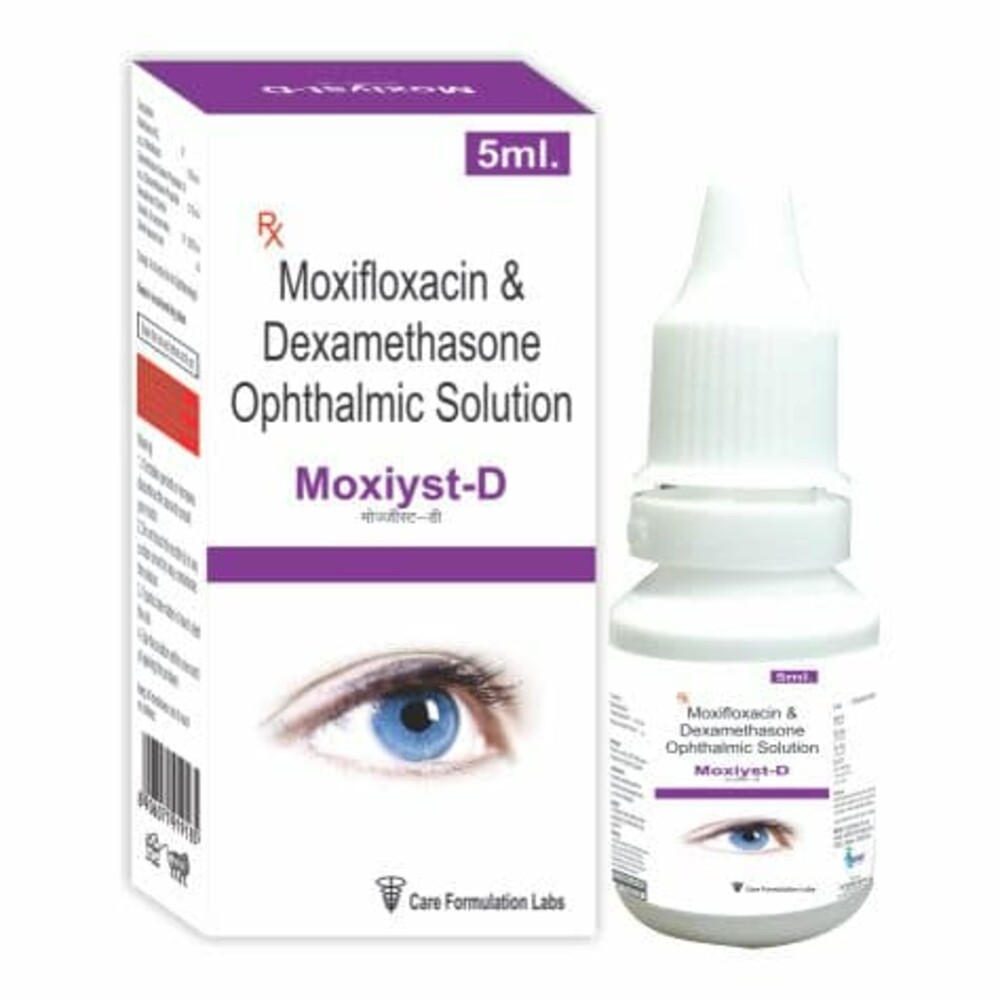 Moxifloxacin Dexamethasone Ophthalmic solution