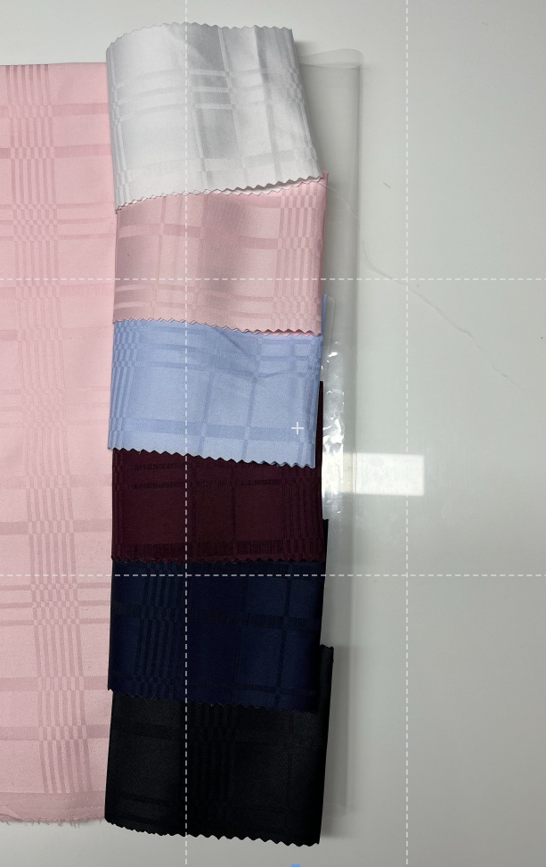Polyester satin Dobby fabric