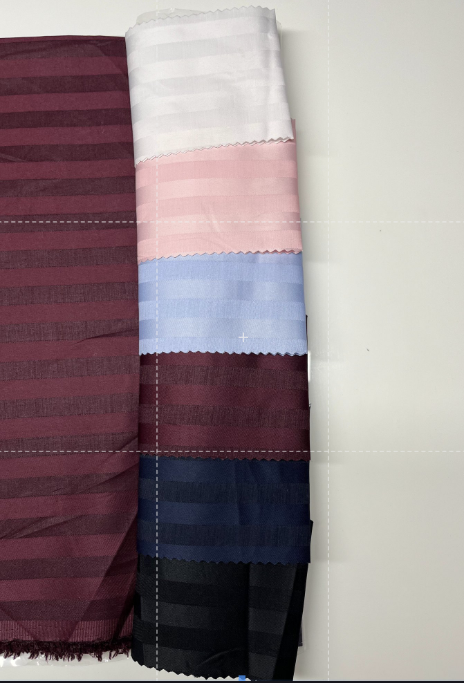 Polyester satin Dobby fabric
