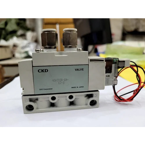 Ckd Solenoid Valve - Color: Silver