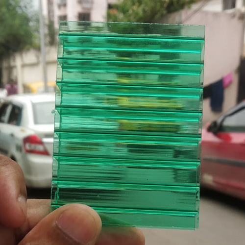 Green Multiwall Polycarbonate Sheet