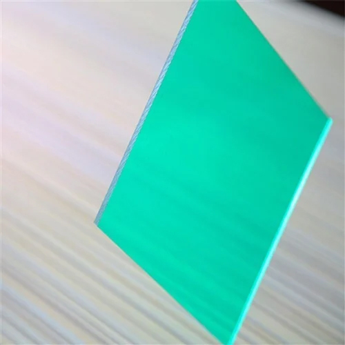 Polycarbonate Compact Sheet - Color: Green