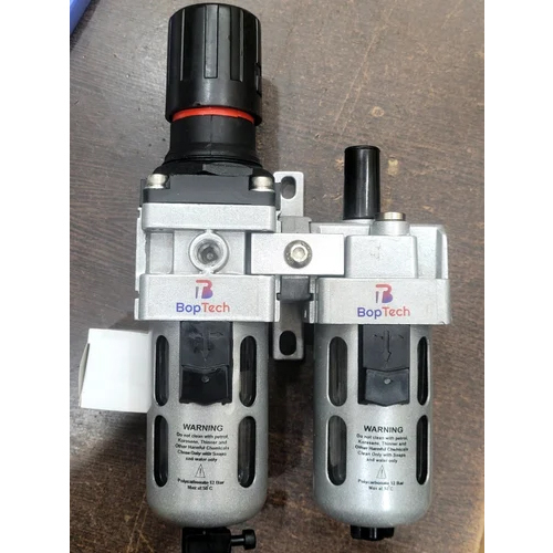 Pneumatic Frl Unit - Color: Silver & Black