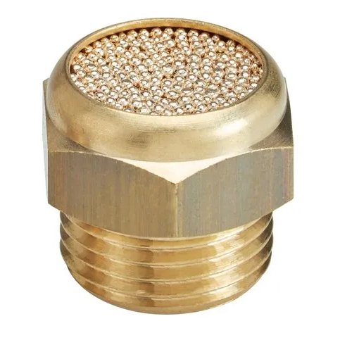 Sinter Bronze Button Silencer