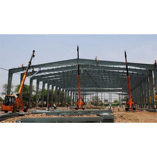 Ms Prefabricated Steel Structure - Color: Silver