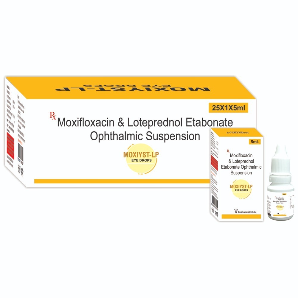 Moxifloxacin Loteprednol Etabonate Ophthalmic suspension