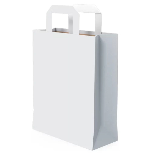 White Paper Bags - Feature: Disposable