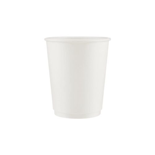 White Double Wall Paper Cup - Feature: Disposable