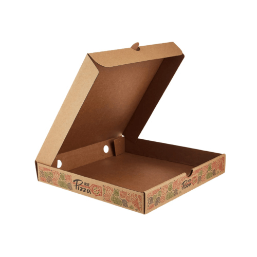 Printed Pizza Box - Finishing: Matte Lamination