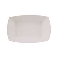 White Boat Tray - Feature: Disposable