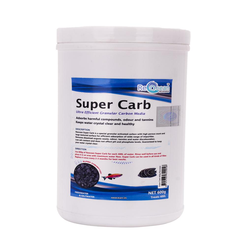 Super Carb 600g Carbon FIlter Media Reocean