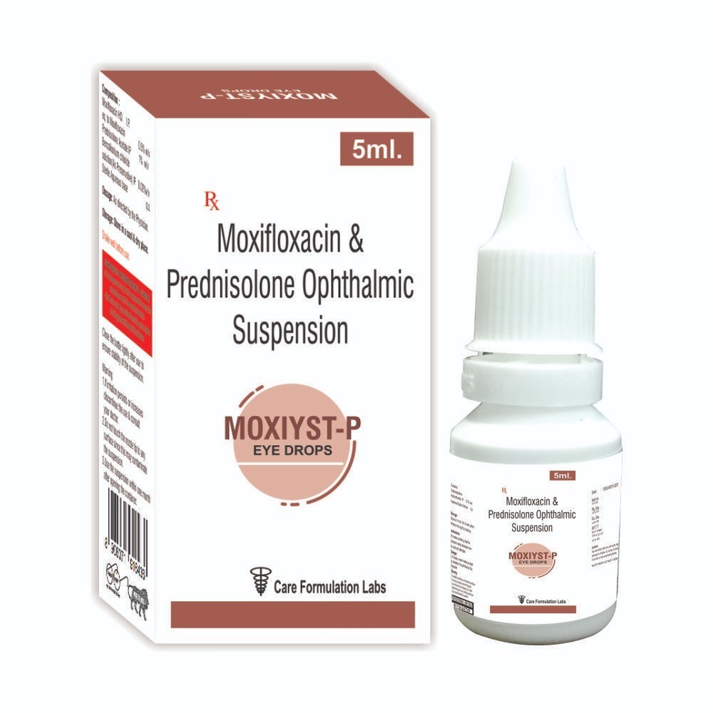 Moxifloxacin & Prednisolone Ophthalmic suspension