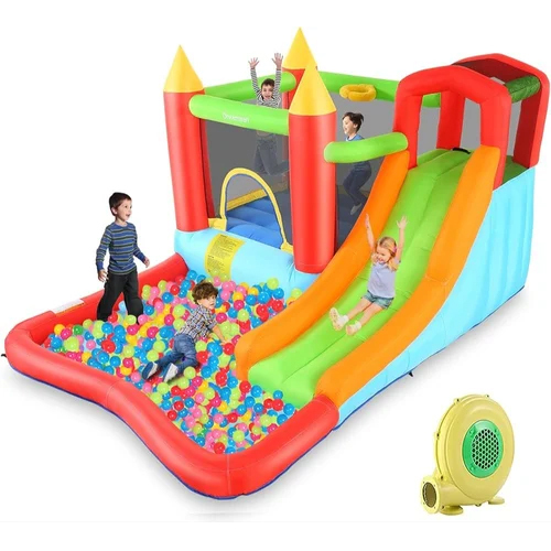 Inflatable Castle Bounce - Dimension (L*W*H): As Per Available Foot (Ft)