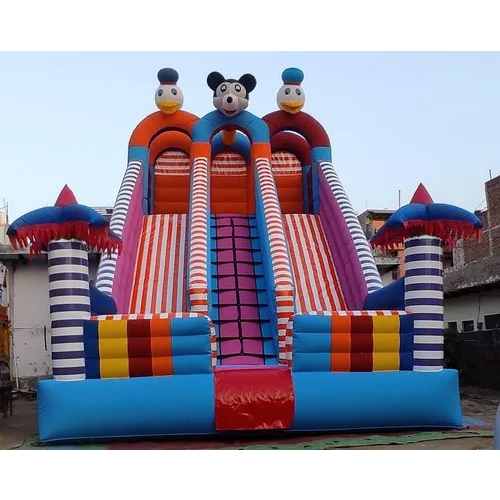 Inflatable Bounce Slides - Dimension (L*W*H): As Per Available Foot (Ft)