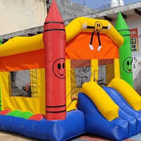Jumping Castles Bouncies - Dimension (l*w*h): 9/11 Foot (ft)