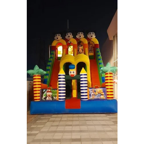 Kids Bouncy Castle Slide - Dimension (L*W*H): 18 By 26 Fit Foot (Ft)