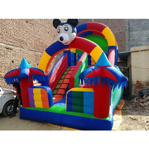 Inflatable Slide Bouncy For 10 Years Kids