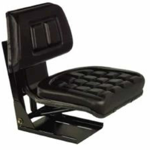 Mahindra Tractor Driver Seat - Color: Black