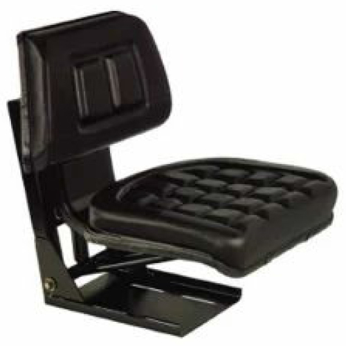 New Holland Tractor Driver Seat - Color: Black