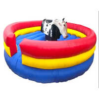 Inflatable Bull Ride - Capacity: 90kg(seating) Kg