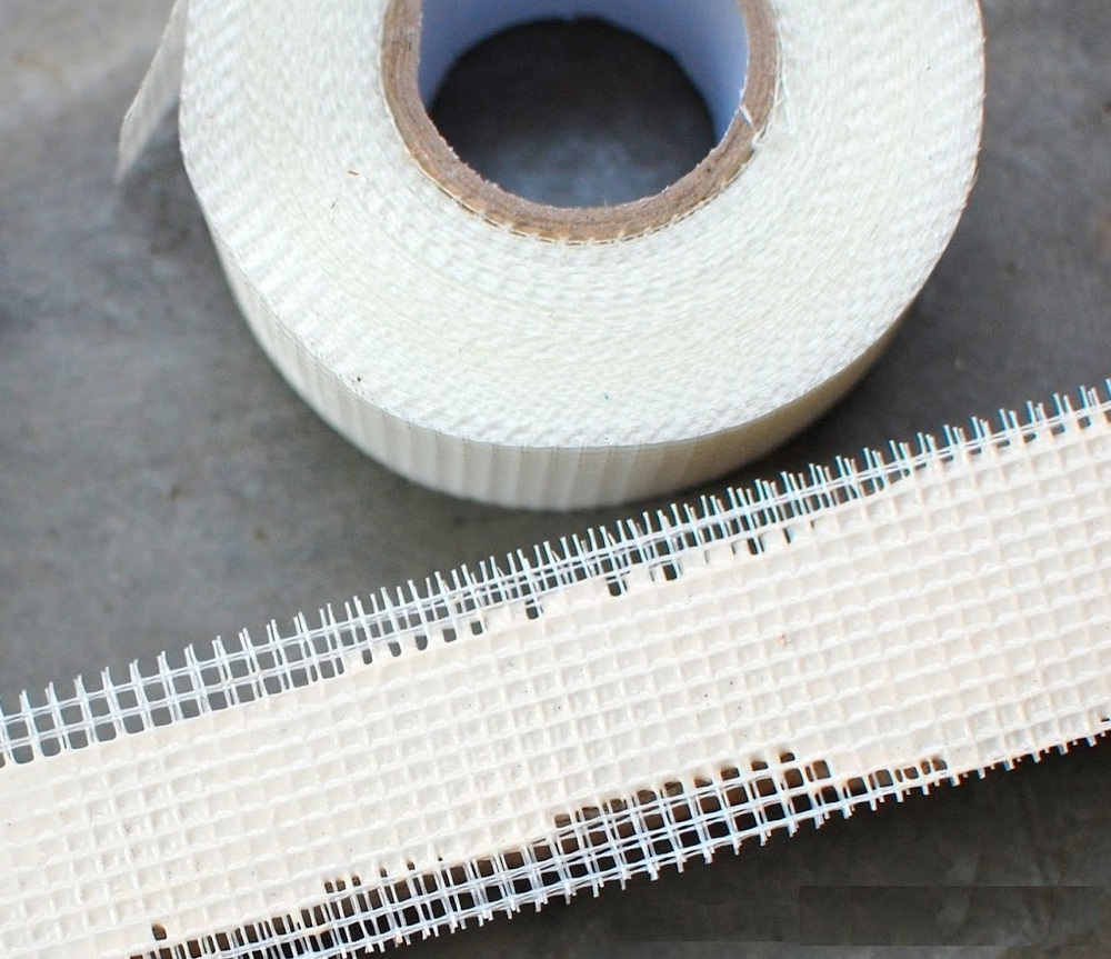 Fiberglass Drywall Tape - 50 Meter Length, 48mm Width, 80mm Thickness | High Strength, Excellent Adhesion, Stretch-resistant, Alkaline-resistant