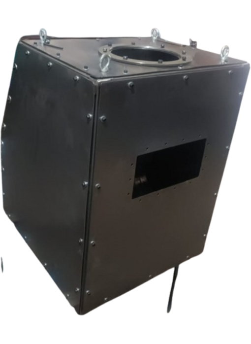 Solid Mass Flow Meter - Color: Blue Paint Coated