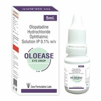 Olopatadine Hydrochloride 0.1% W/v Ophthalmic Solution - Dosage Form: Liquid