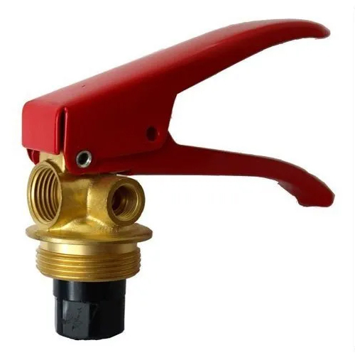 Fire Extinguisher Valve - Color: Red