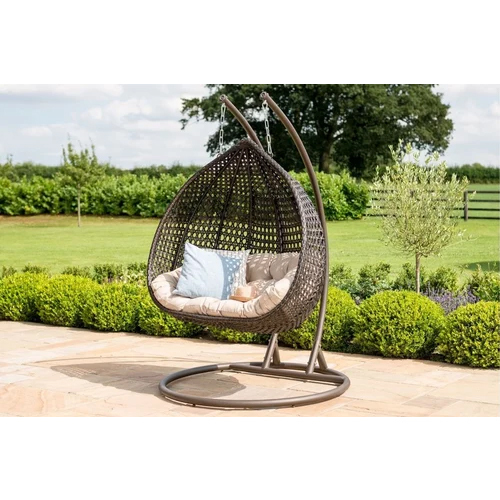 Flying Arrow Outdoor Furniture Double Seater Swing With Stand