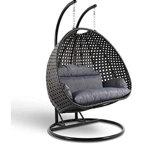 फ्लाइंग एरो आउटडोर फर्नीचर डबल सीटर झूला स्टैंड के साथ -