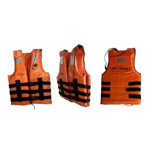 Life Jacket - Color: Orange And Black