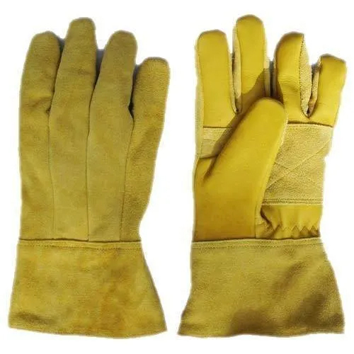 High Quality Yellow Hand Gloves - Application: Fire Protection