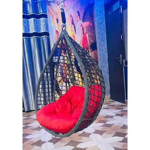 Flying arrow outdoor furniture single seater swing chair with stand