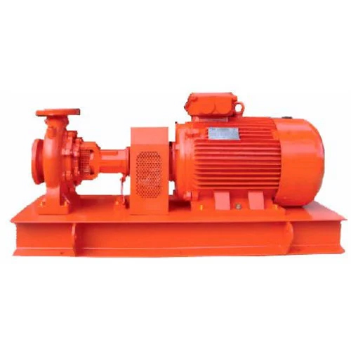 Industrial Fire Hydrant Pump - Color: Red