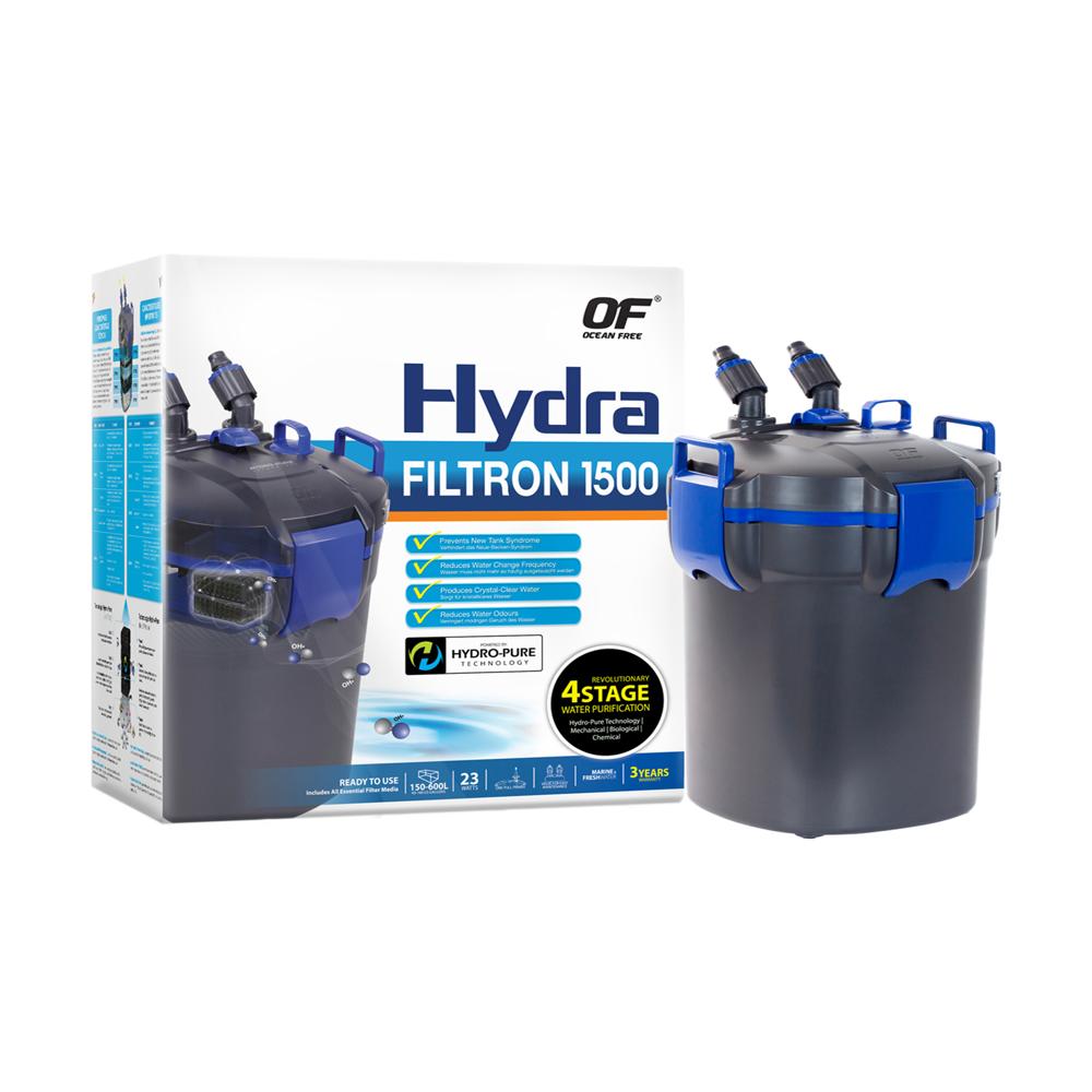 Hydra Filtron 1500 23W 1500l/h External Filter Ocean Free