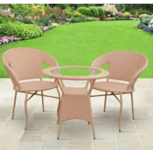 Flying Arrow Garden Patio Seating Chair And Table Set - Color: Brown