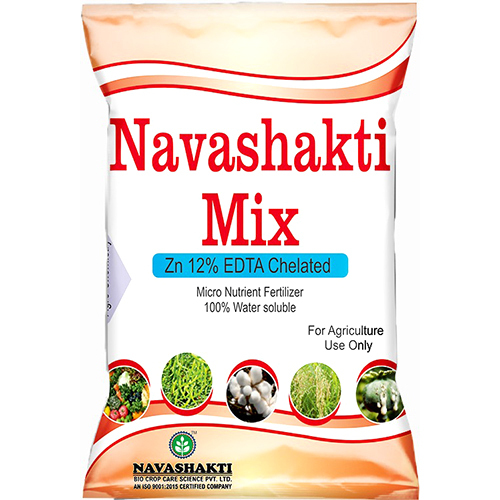 Navashakti Mix Zn 12% Edta Chelated - Application: Plant Growth