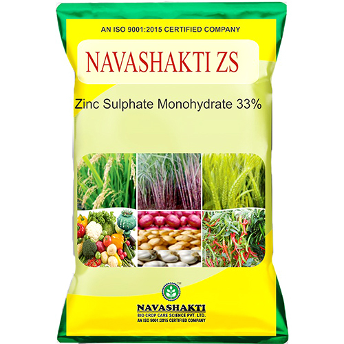 Navashakti Zs Zinc Sulphate Monohydrate 33% - Application: Plant Growth