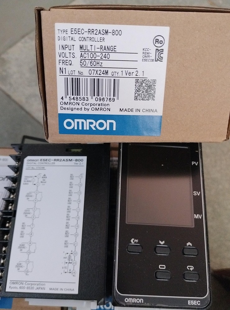 OMRON DIGITAL CONTROLLER 100-240VAC, E5EC-RR2ASM-800