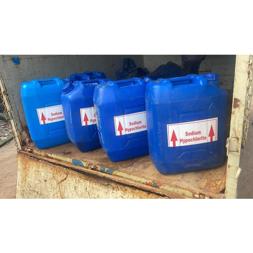 Sodium hypochlorite for industrial use
