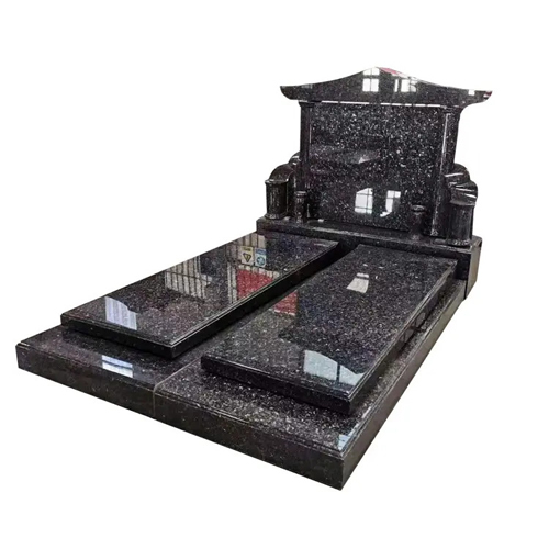 Polished Granite Monuments - Color: Black