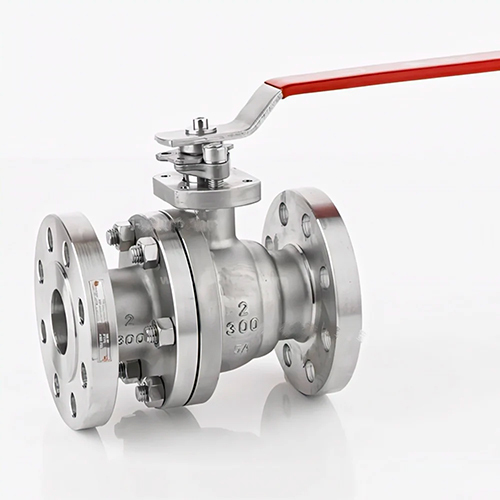 Stainless Steel Ball Valve - Premium Grade Material, Various Sizes Available, Polished Silver Finish | Corrosion Resistant, Ideal for Water Media Applications