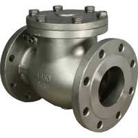 Pressure Seal Check Valve - Corrosion-resistant, 3-inch Size, Sleek Silver Finish | Ideal For Medium Pressure Water Applications
