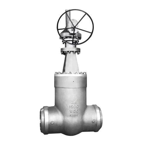 Cast Iron Gate Valve - Color: Silver