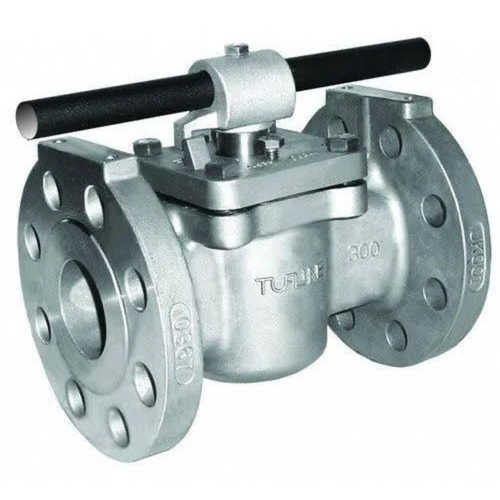 Tufline Plug Valve - Color: Silver