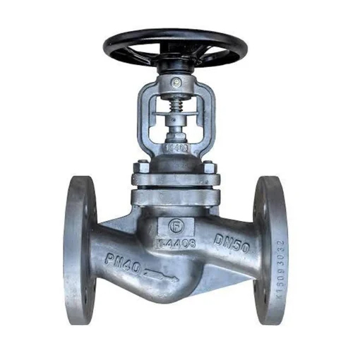 Stainless Steel Piston Valve - Color: Silver