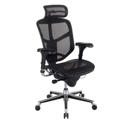 Office Black Revolving Executive Chair - Assembly: No Assembly Required