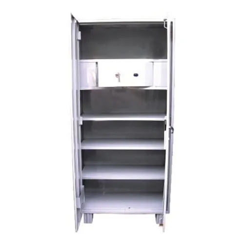 Steel Storewell Cupboard - Assembly: No Assembly Required