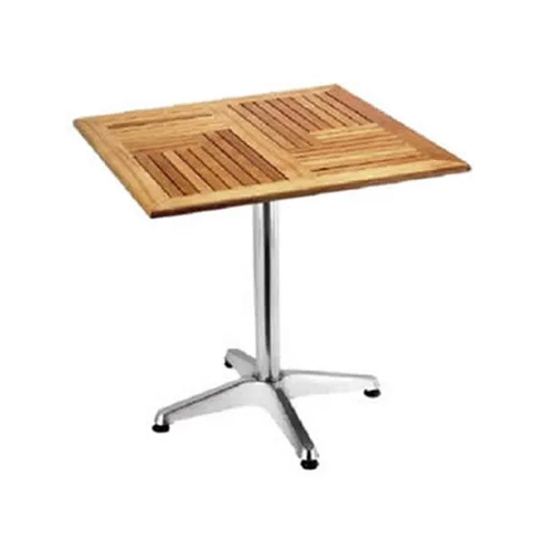 Wooden Cafeteria Table - Color: Brown